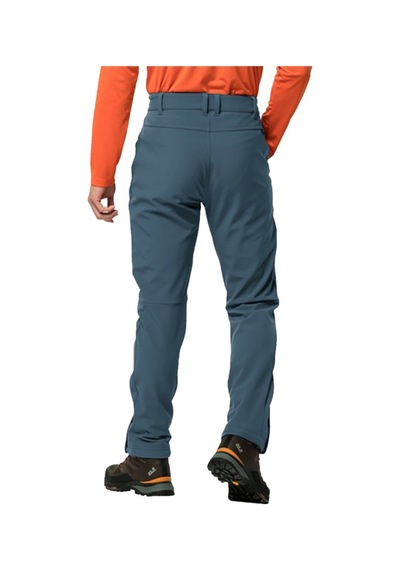 Jack Wolfskin Zenon Softshell Erkek Outdoor Pantolon Mavi Mavi