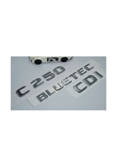 Benz C250 Cdi Bluetec Bagaj Krom Abs 3m 3d Yazı Logo