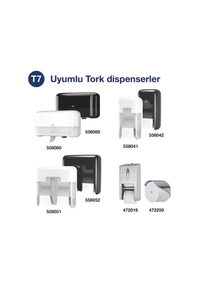 Tork 472630 Optiserve Kartonsuz Çift Katlı Advanced Tuvalet Kağıdı 94 M X 24 Rulo