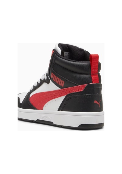 Puma Rebound V6 Mid Günlük Spor Ayakkabı C-pum393831j10p16 Siyah - Beyaz
