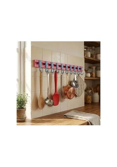 10lu Yapışkanlı Portmanto Hol Antre Duvar Banyo Havlu Askısı Mutfak Askılığı Kapı Arkası Askılık Diğer