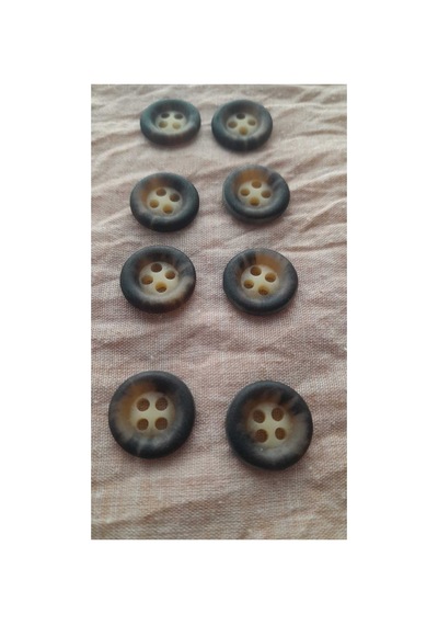 Polyester Düğme 12 Mm 8 Adet