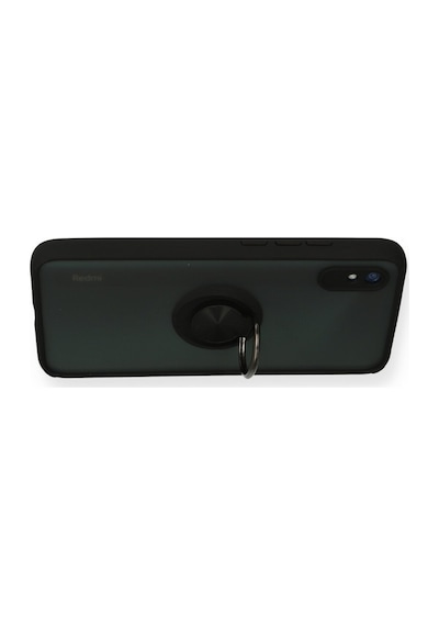 Redmi 9a Kılıf Montreal Yüzüklü Silikon Kapak - Siyah Bzsxx00 1