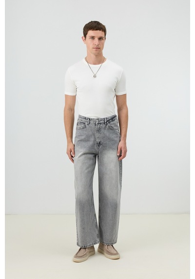 Antioch Relax Fit Erkek Jean Gri