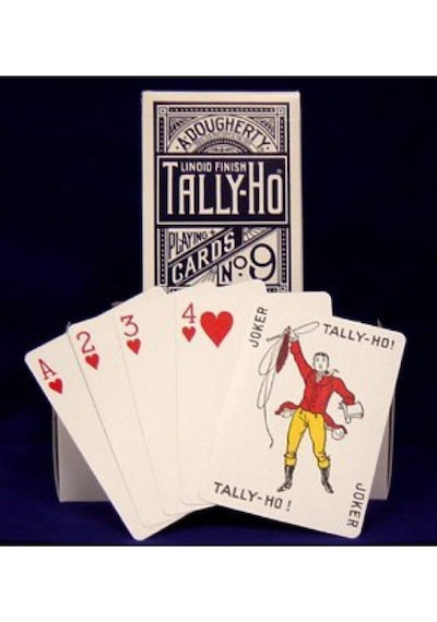 Tally-ho Circle Back Mavi Blue Oyun Kağıdı İskambil Kartları Destesi