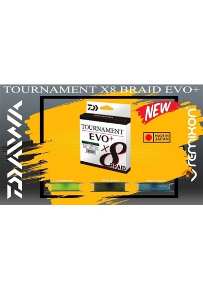 Daiwa Tournament Evo+ 8B Dark Green Ip Misina 270Mt