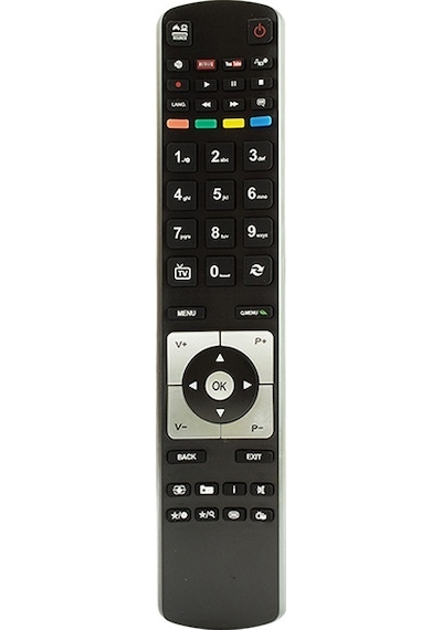 Vestel Uyumlu Yeni Youtube-netflix Tuşlu Lcd Led Tv Kumandası