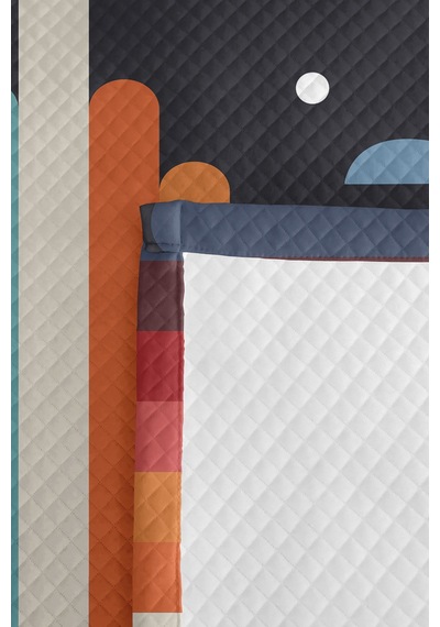 Evimde Bambaşka Uzay Roket Desenli Lacivert Çocuk Odası Tek Kişilik Pike Takımı-desenli 160x220 CM Yatak Örtüsü Evimde Bambaşka Uzay Roket Desenli Lacivert Çocuk Odası Tek Kişilik Pike Takımı-desenli 160x220 CM Yatak Örtüsü
