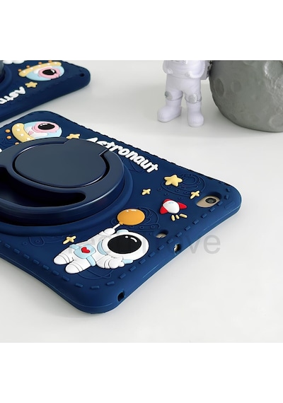 Redmi Pad Se 11 İnç Kılıf Stand Olabilen Askılı Sevimli Astronot Figürlü Tablet Kılıfı Arka Kapak Redmi Pad Se 11 İnç Kılıf Stand Olabilen Askılı Sevimli Astronot Figürlü Tablet Kılıfı Arka Kapak