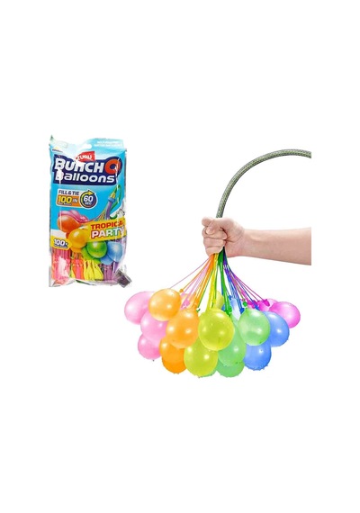 56480 Sun-zur-balon Su Pompası Bunch O Balloons Tropıcal Party 100lü Krtl 12d Diğer