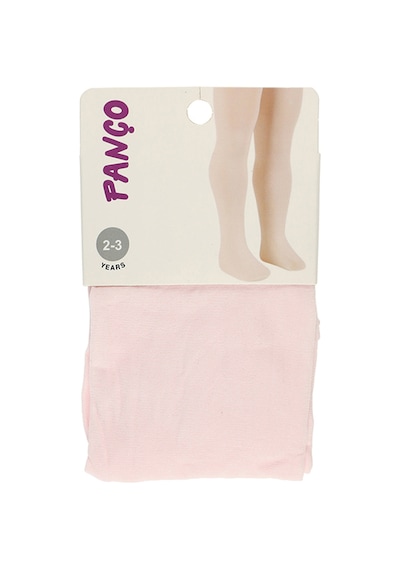 Panço Kız Çocuk Düz Pembe Mikro Külotlu Çorap
