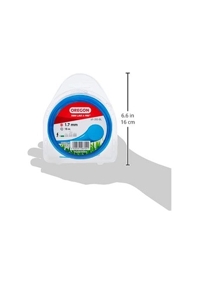 Yuvarlak Çim Biçme Ipi 1 7 Mm Çim Yabani Ot Çim Ve Çiçek Tarhları Için Bahçe Işleri Ve Çim Bakımı Naylon Ip