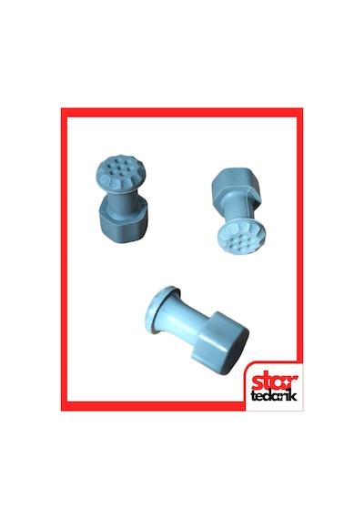 Pdr Boyasız Göçük Düzeltme Plastiği Yuvarlak Bombeli Çap 12 5mm - D. N6 - Gri