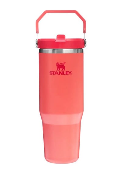 Stanley The Iceflow Flip Straw Pipetli Termos Bardak 0.89 Lt-10-12043-076 Mercan