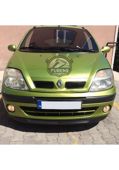 Renault Scenic 2 2003-2009 Uyumlu H Lip Esnek Ön Lip 2 Parça Karlık Ön Ek Tampon Altı Dill