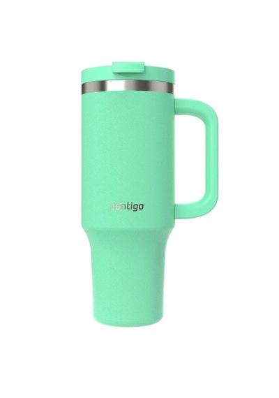 Contigo Streeterville Çelik Pipetli Tumbler Bardak 1200 Ml Açık Yeşil
