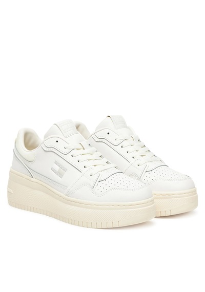 Tommy Hilfiger Tjw Retro Basket Flatform Sneaker Ekru