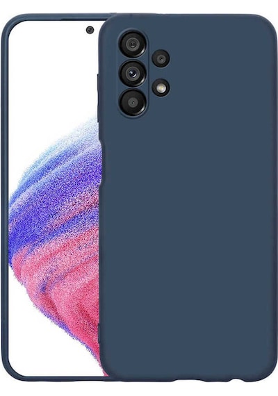 Samsung Uyumlu Galaxy A73 Kılıf Zore Mara Lansman Kapak Lacivert