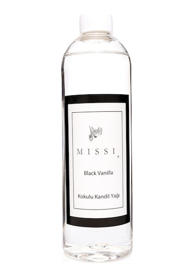 MİSSİ 400 ML BLACK VANİLYA KOKULU KANDİL YAĞI