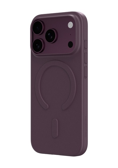 Apple iPhone 18 Pro Max Uyumlu Kılıf M-safe Şarj Özellikli Amazingthing Minimal Air Serisi Kapak Mor