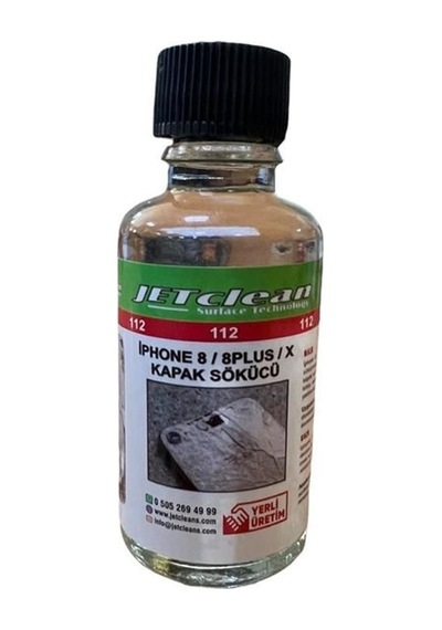Jetclean 112 Iphone 8 - 8 Plus - X Kapak Sökücü 30 ML