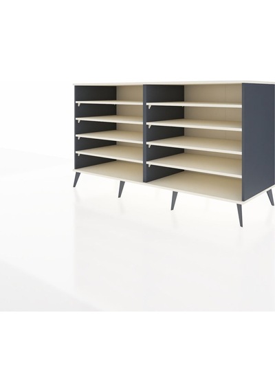 Kronos Konsol 8 Raflı 176x59x99 Antrasit-aytaşı Aytası/aytası - Antrasıt Kronos Konsol 8 Raflı 176x59x99 Antrasit-aytaşı Aytası/aytası - Antrasıt
