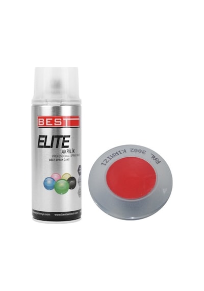 Best Akrilik Sprey Boya R-3002 Kırmızı 400ml