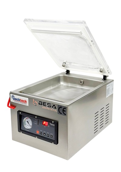 Besa 26 Cm Tek Çene Vakum Makinesi Çelik