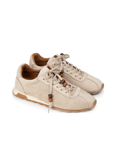 Deery Kadın Hakiki Süet Bej Sneaker Ayakkabı - M5129zbejc01 Bej