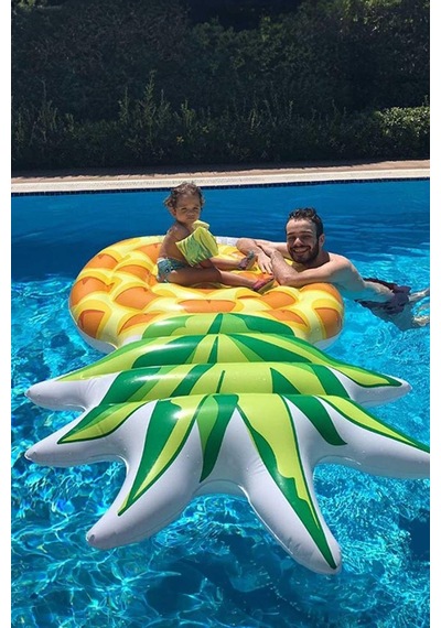 Intex58761 Ananas Yatak - Ada, Deniz Yatağı Çok Renkli