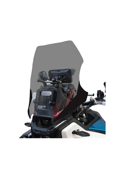 Gp Kompozit Cf Moto 450 Mt 2023-2026 Uyumlu Ön Cam Füme 45 Cm