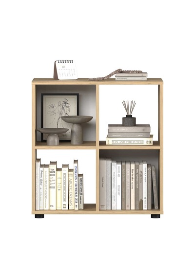 Cubic Kitaplık Florida Meşe 70x72x30 Cm Kahverengi