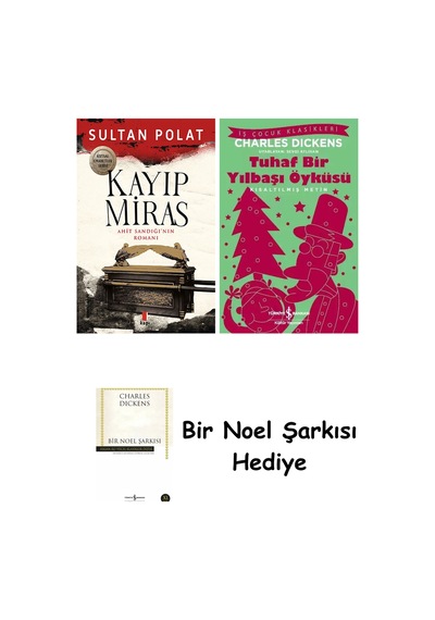 Kayıp Miras - Ahit Sandığı Nın Romanı + Tuhaf Bir Yılbaşı Öyküsü + Bir Noel Şarkısı