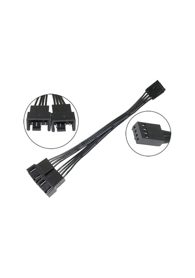 Pwm 4 Pin Fan Çoklayıcı Fan Splitter Fan Çoğaltıcı 4/4 Pin