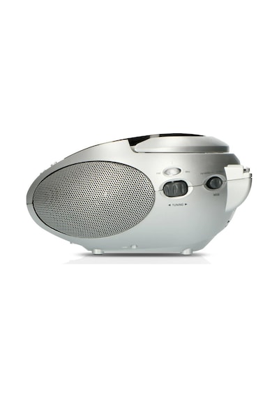 LENCO SCD-24 SİYAH/GÜMÜŞ - CD ÇALARLI TAŞINABİLİR STEREO FM RADYO