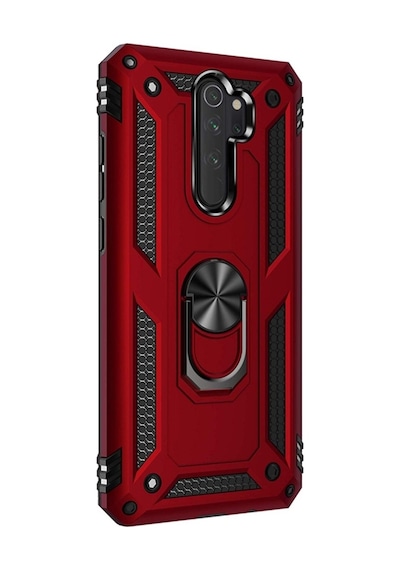 Xiaomi Redmi Note 8 Pro Kılıf Vega Standlı Yüzüklü Mıknatıslı