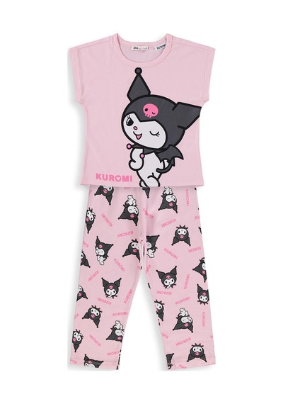 Kuromi 2-5 Yaş Pijama Takımı - Pembe