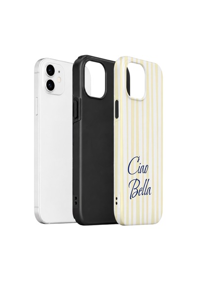 Apple iPhone Uyumlu 11 Vorian Çift Katmanlı Kılıf Ciao Bella Lemon