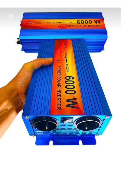 6000 Watt Tam Sinüs İnverter 12-220 Çevirici