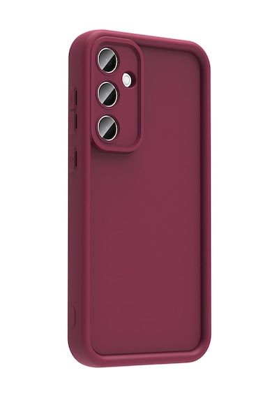 Zore Galaxy Uyumlu A56 Kılıf Kamera Korumalı Ananas Kapak - Pembe Pembe