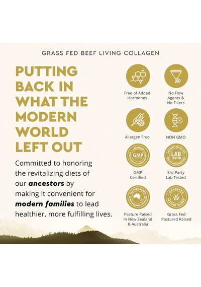 Ancestral Supplements Grass Fed Beef Living Collagen 180 Capsules Usa Menşeii Orijinal Dmmedicineden