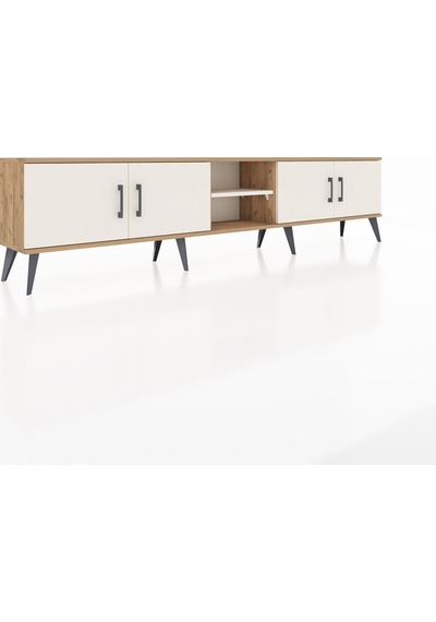 Arges Tv Ünitesi 3 Raflı 4 Kapaklı 220x30x51 Çam-aytaşı Aytası/aytası - Atlas Çam Arges Tv Ünitesi 3 Raflı 4 Kapaklı 220x30x51 Çam-aytaşı Aytası/aytası - Atlas Çam