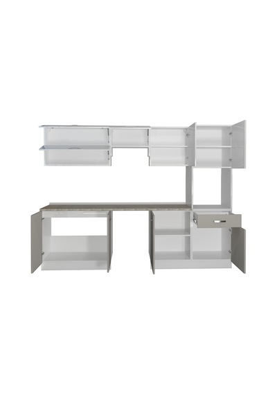 Decoraktiv Elite 280y Ankastre Boy Dolaplı Mdf Hazır Mutfak Dolabı - Tezgah Dahil - Kumtaşı - Beyaz Bej Decoraktiv Elite 280y Ankastre Boy Dolaplı Mdf Hazır Mutfak Dolabı - Tezgah Dahil - Kumtaşı - Beyaz Bej