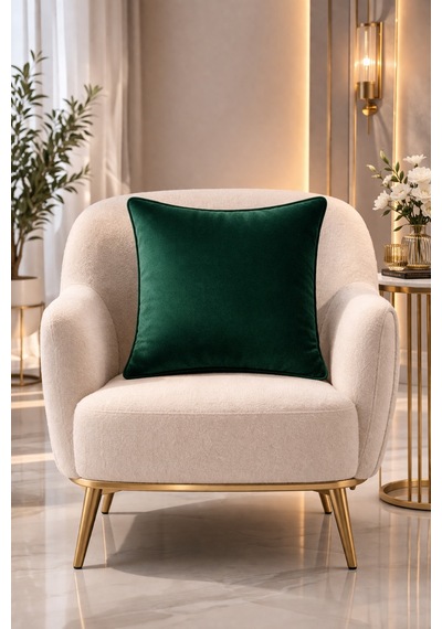 Kırlent Kılıfı Yumuşak Dokulu, Modern Tasarımlı Dekoratif Yastık Evinize Şıklık Ve Konfor Katar. Yeşil - 837516145 Yeşil