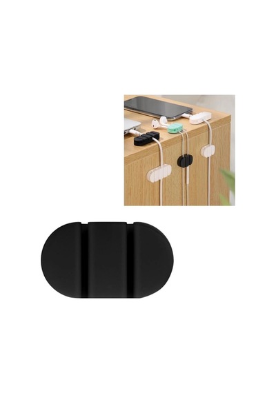 Joyroom Kablo Tutucu Organizer 2 Slot Çok Renkli