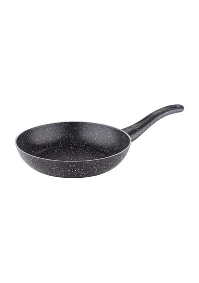 28 Cm Granit Tek Saplı Tava - Siyah Diğer