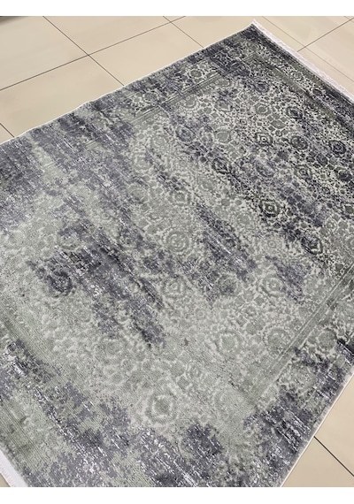 Padişah Halı Evidence 37879 040 Serisi Viskon Akrilik Salon Oturma Yatak Odası Halısı Gri
