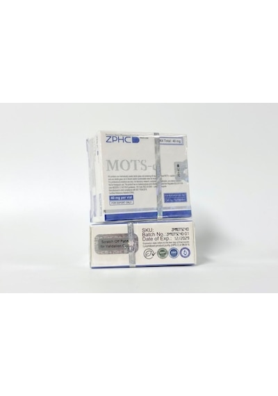 Zphc Mots-c 40mg Kit Lyophilized Peptide + Bacteriostatic Water