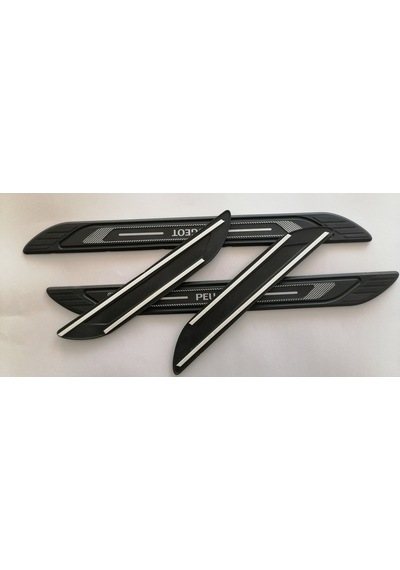 Peugeot 205 206 207 208 Kapı Eşik Çıtası Plastik Siyah Kauçuk Abs (530413887)