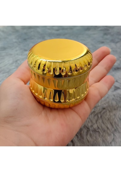 63 MM Gold Baharat Tütün Herbal Öğütücüsü Parçalayıcı Rc85gld